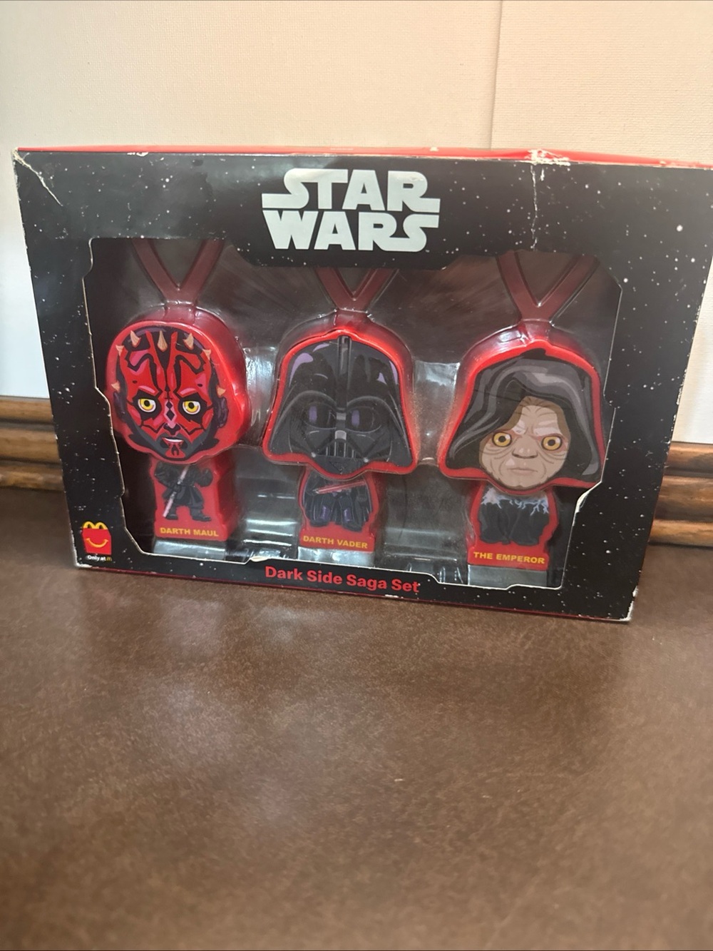 Star Wars Dark Side Saga Set Darth Vader Maul Emperor McDonald’s Collectible